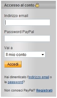 Inserisci indirizzo email e password per accedere